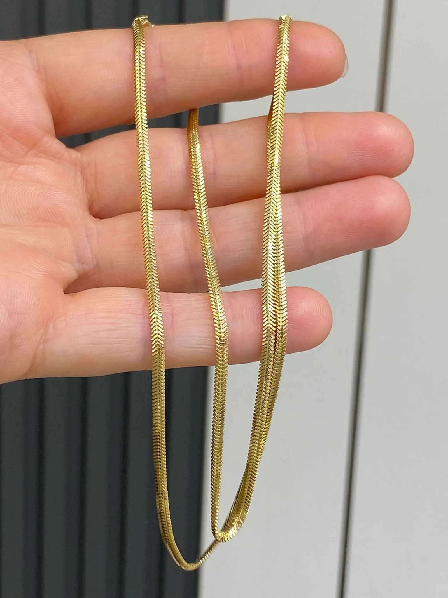 Favori Marka Balık Sırtı Zincir