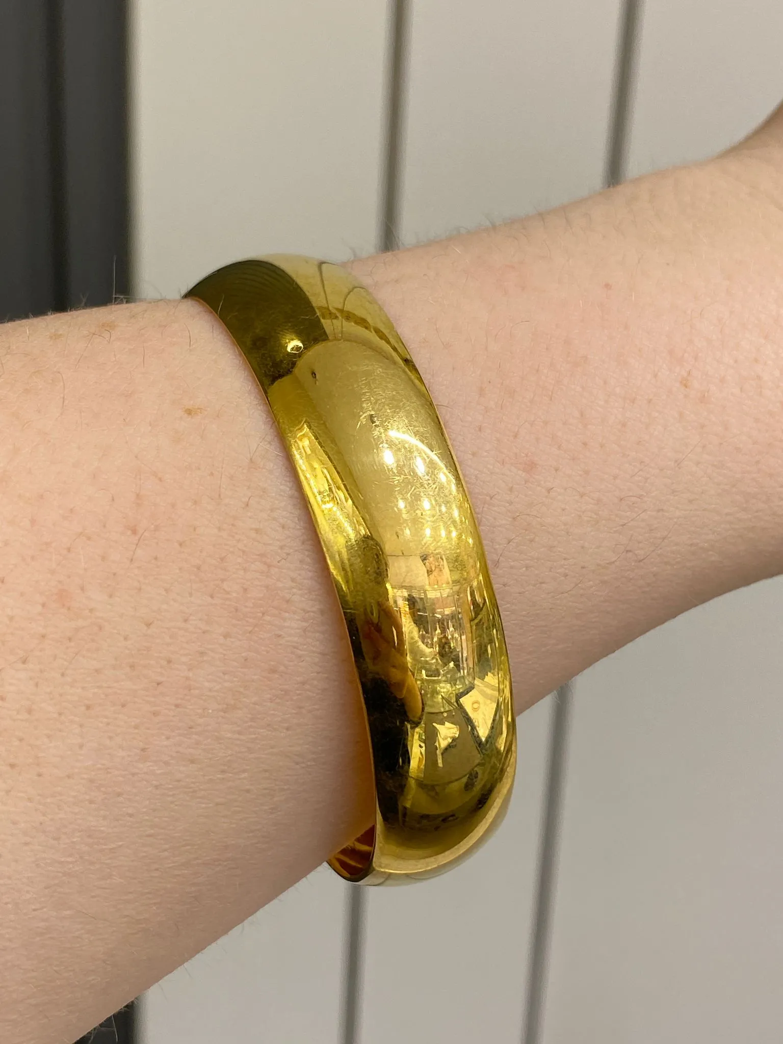 14 Ayar Düz Bilezik 20 No