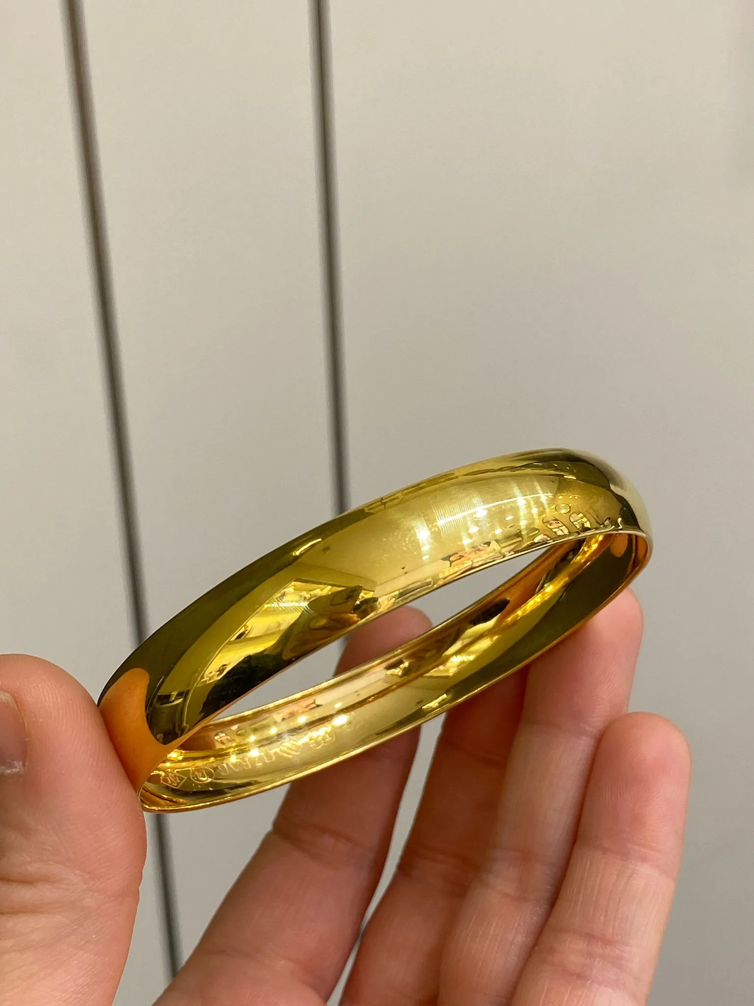 14 Ayar Düz Bilezik 21 No