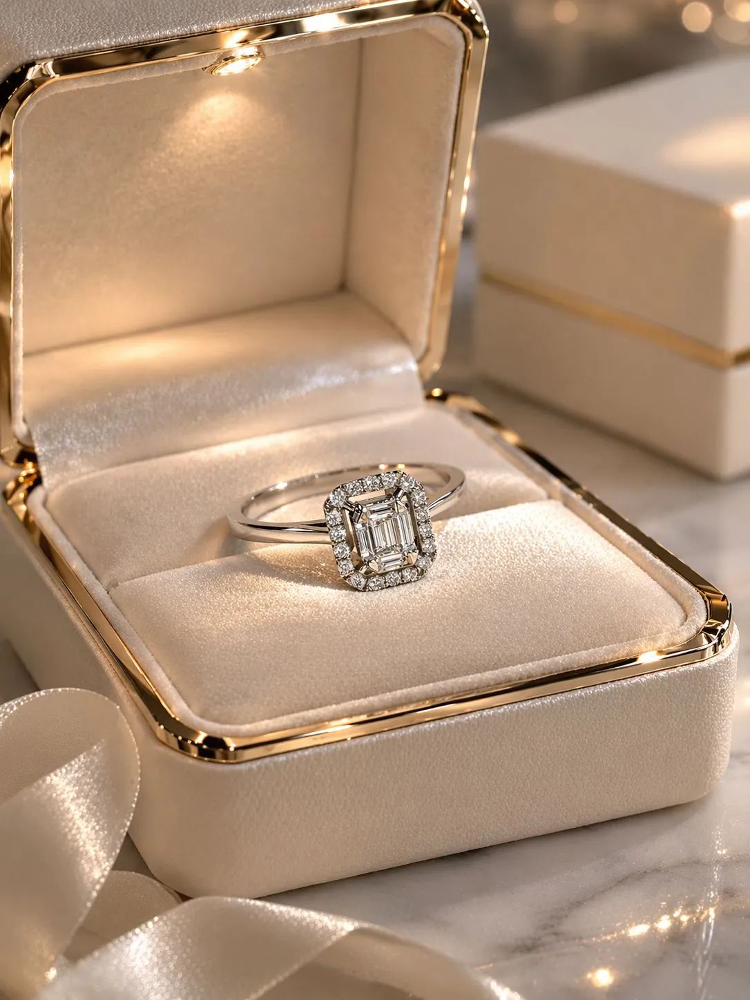 Pırlanta Baget Yüzük