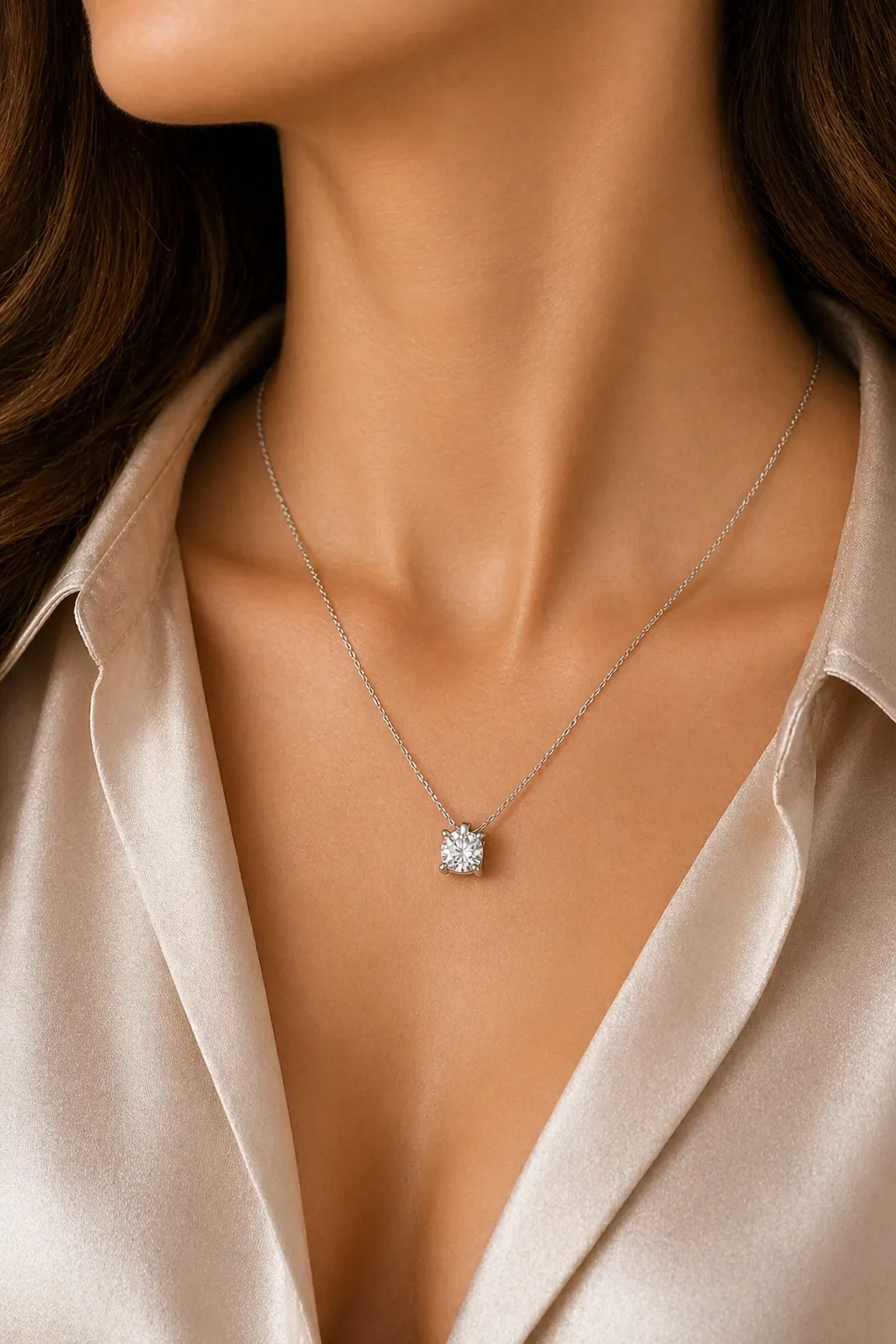 Favori Marka Tek Taş Model Kolye