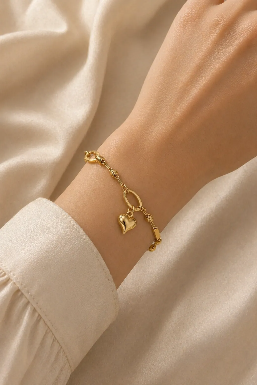 Favori Marka Kalp model Dorikalı Bileklik