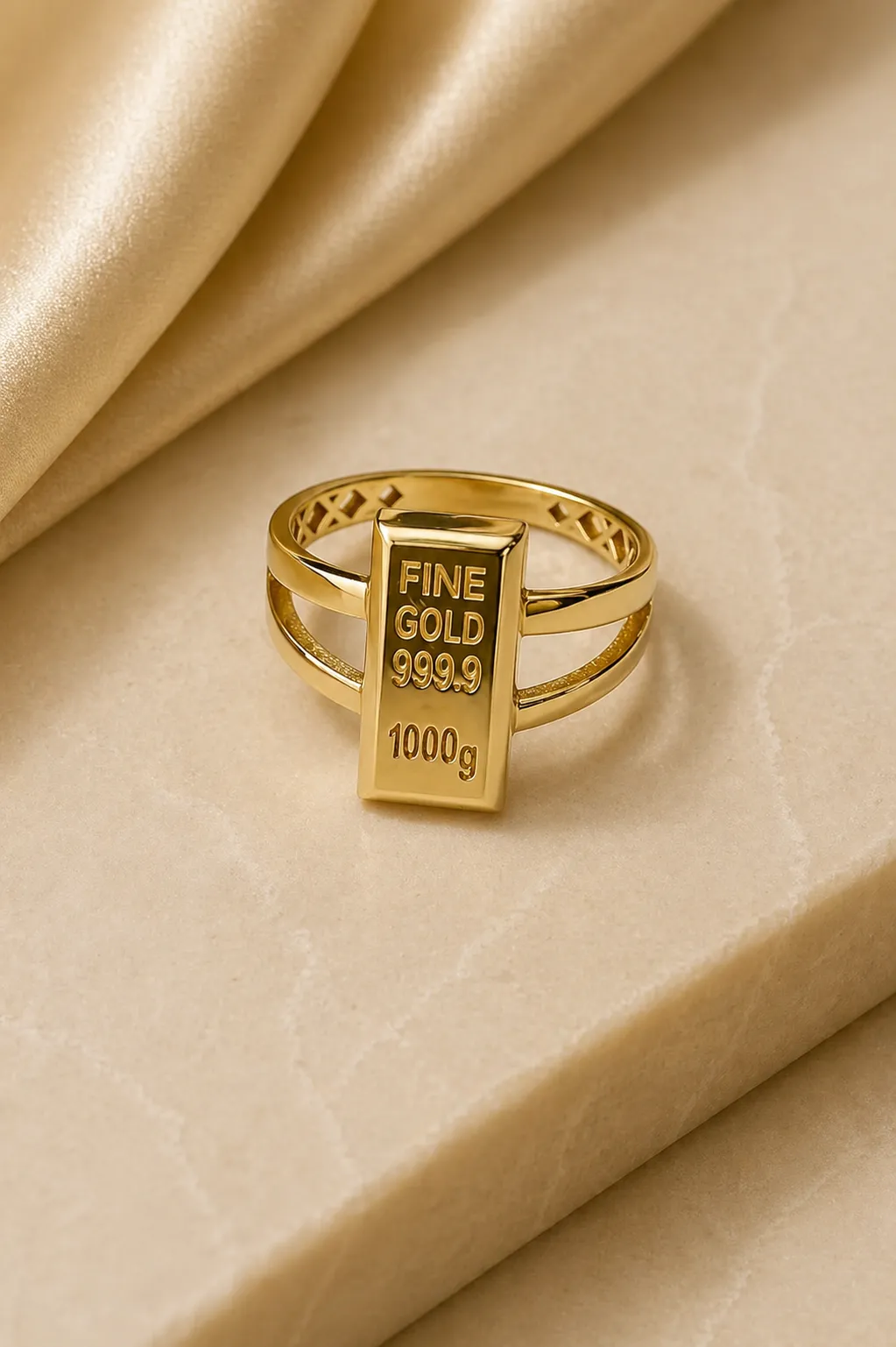 Favori Marka Külçe Altınlı Yüzük