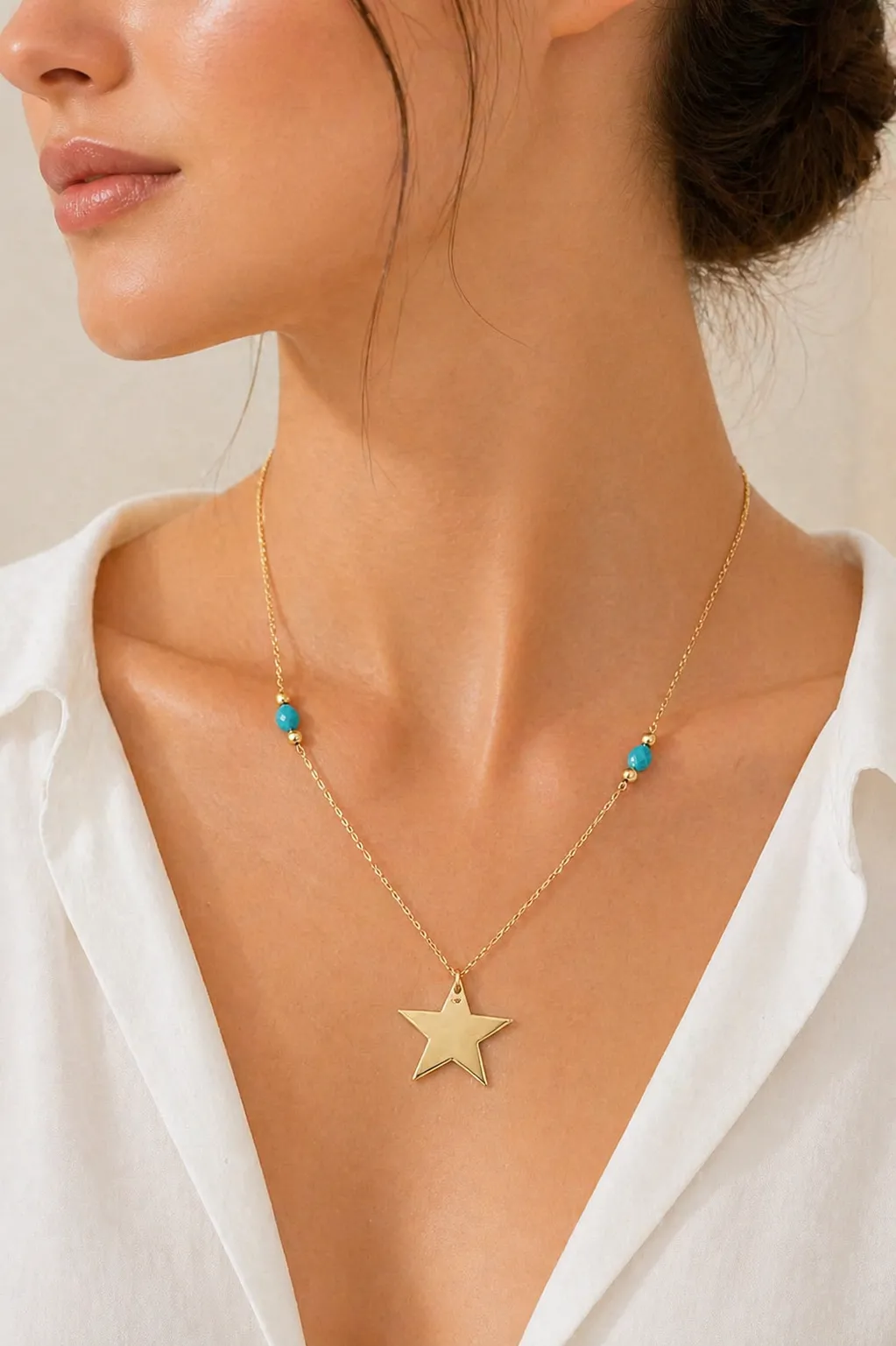 Favori Marka Yıldızlı Kolye