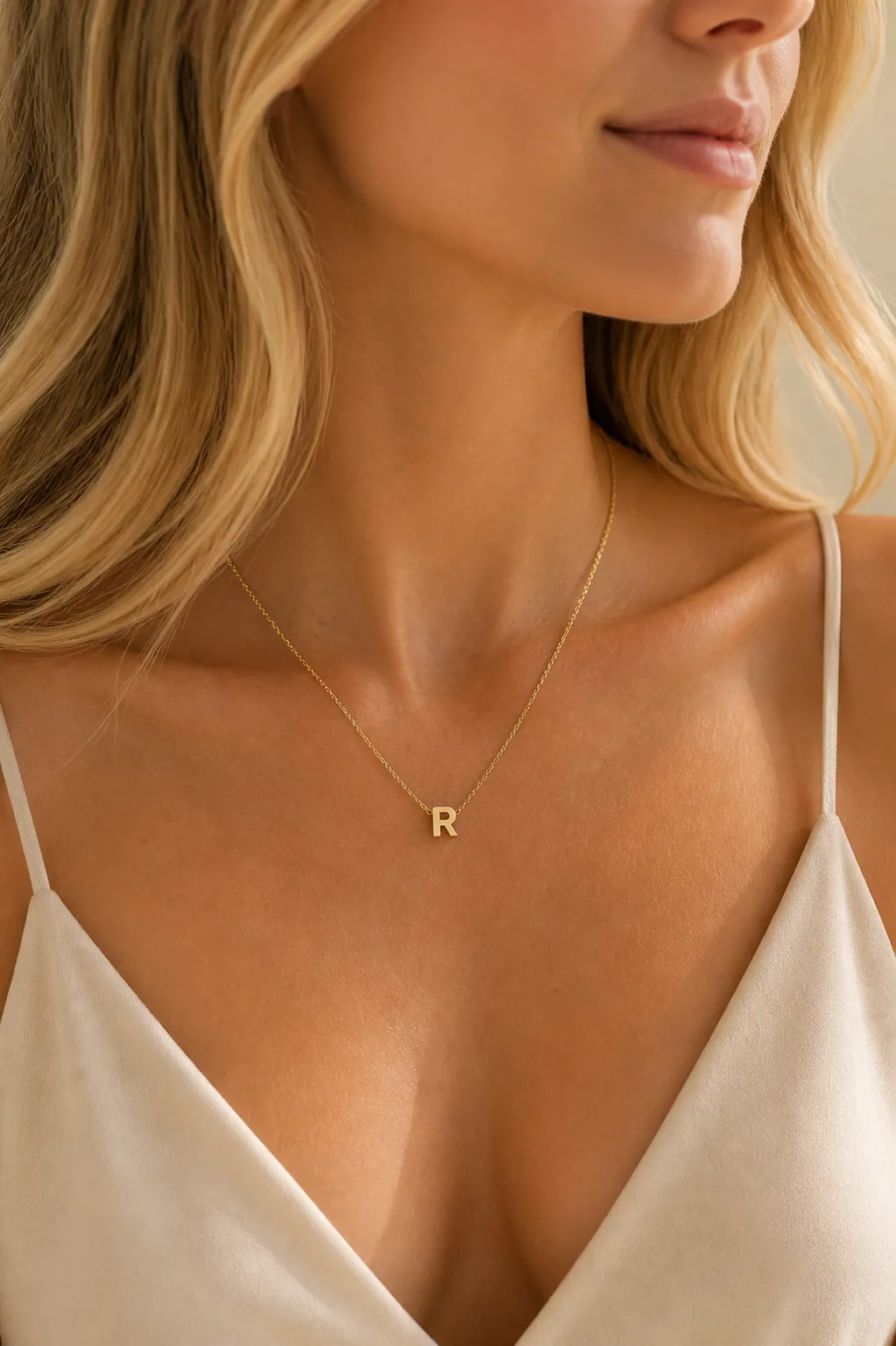Favori Marka Harf Model Kolye