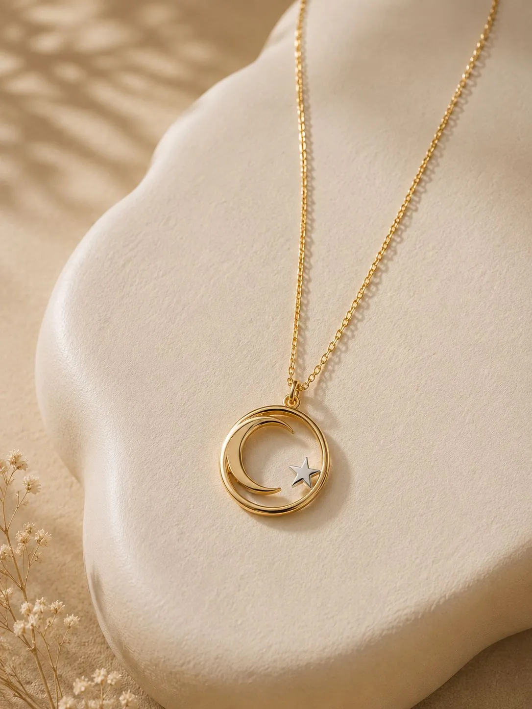 Favori Marka Ay Yıldız Model Kolye