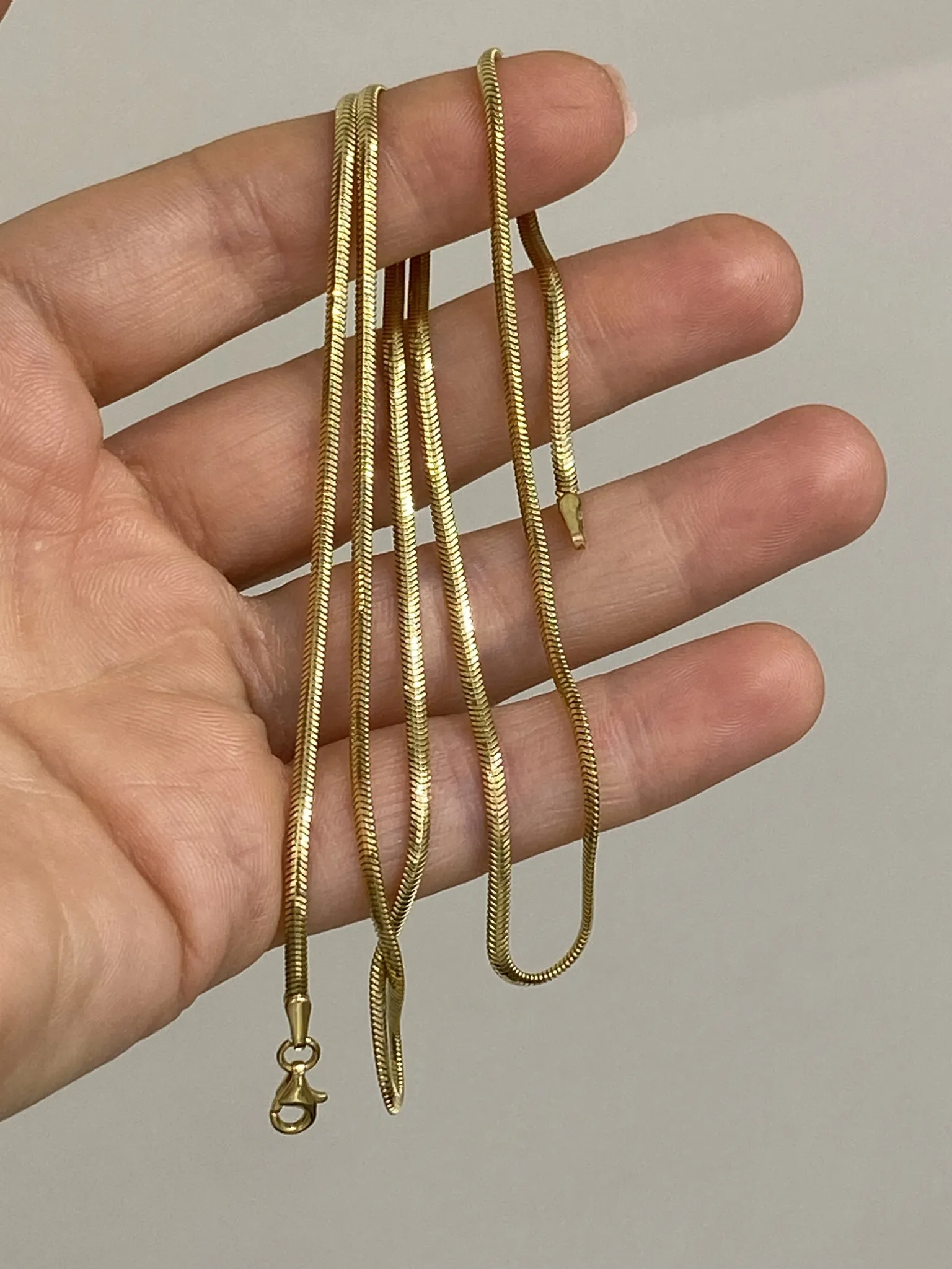 Favori Marka Balık Sırtı Model Zincir 60 cm